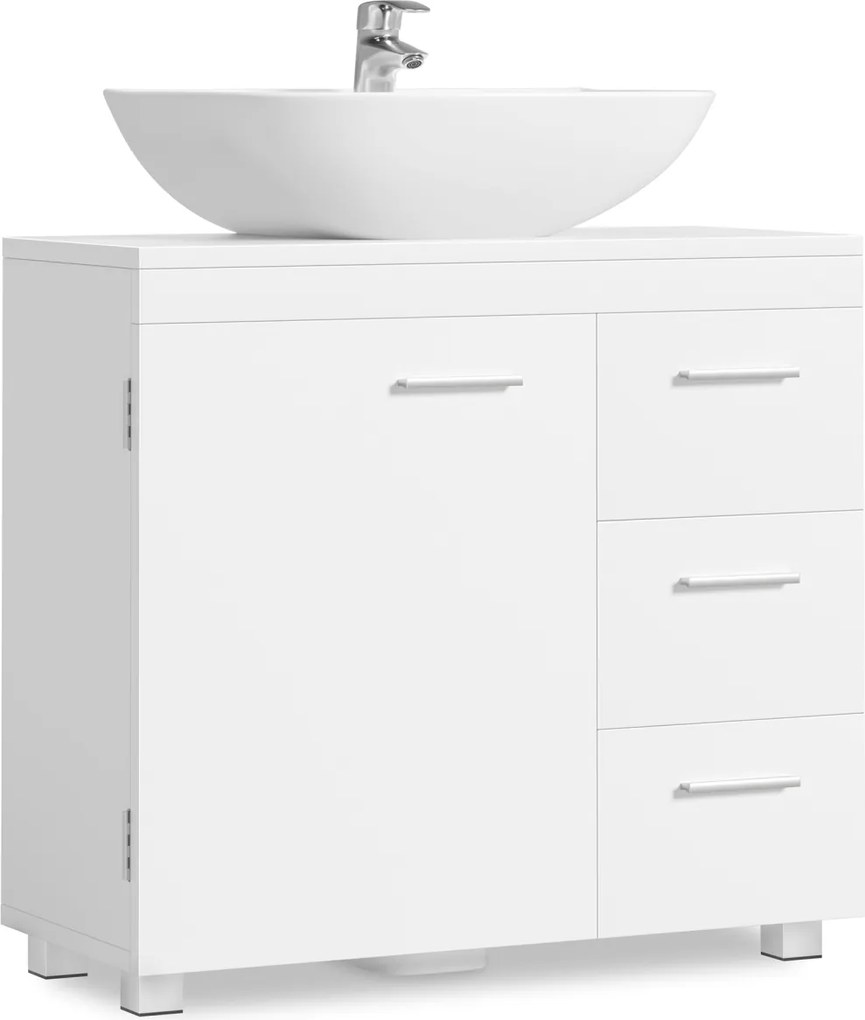 Masca lavoar Vasagle Alb 70x30x63.8 cm