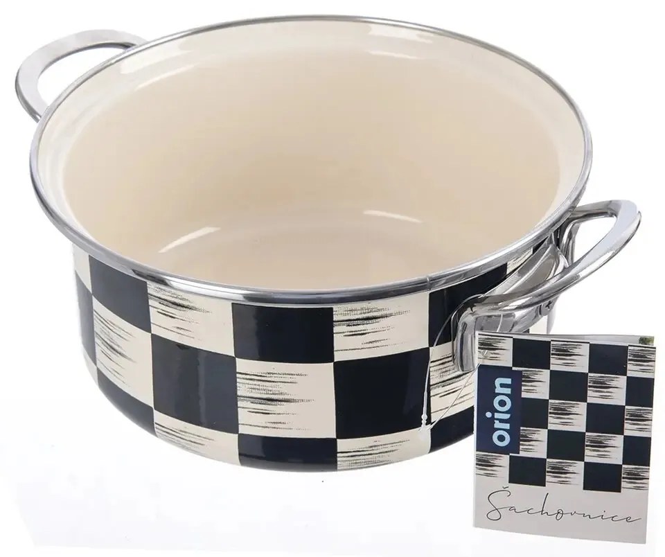 Orion Casserole smaltată Șah Lem, 2,2 l, diametru20 cm