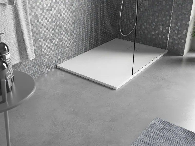 Mexen Bert cabină de duș dreptunghiulară SMC 130 x 90 cm, alb - 4K109013