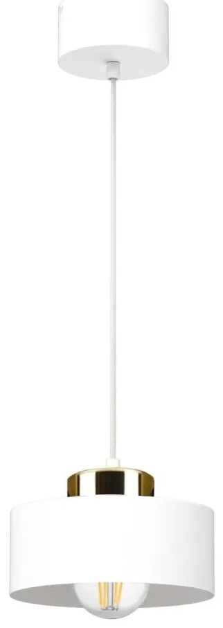 Lustră suspendată IGNIA 1xE27/60W/230V albă