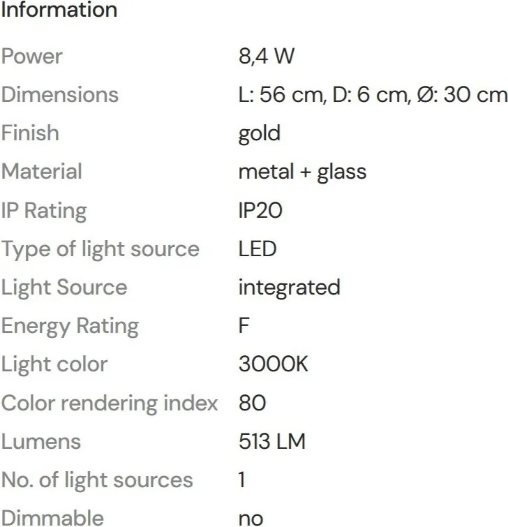 Aplica LED design decorativ Sing
