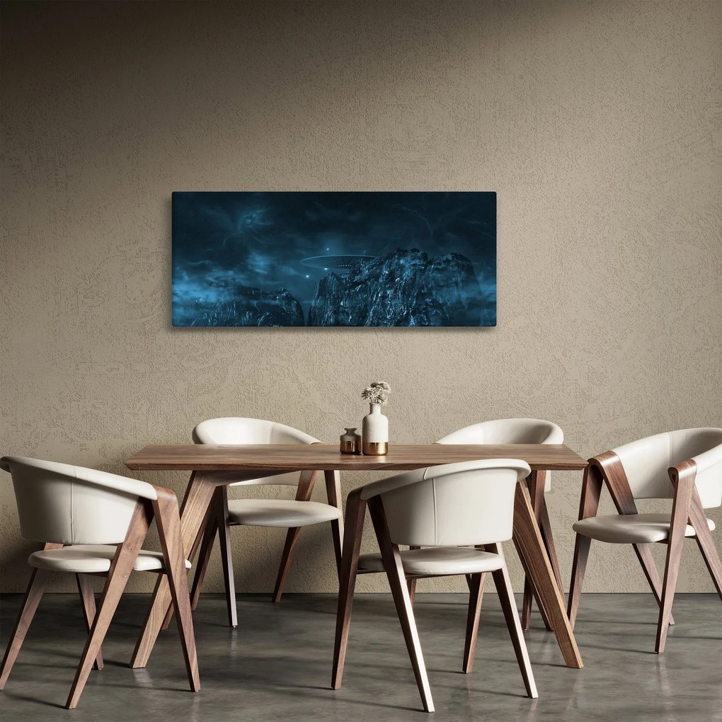 Tablou - Misiune extraterestră (120x50 cm)