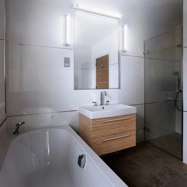 Osram ORBIS TUBE LED – Lampă LED pentru oglindă de baie, 12W/230V, 60 cm, IP44, alb