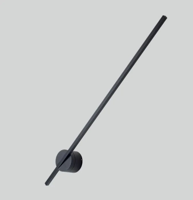 Aplica LED ambientala design modern minimalist SPIDER negru W0267 MX
