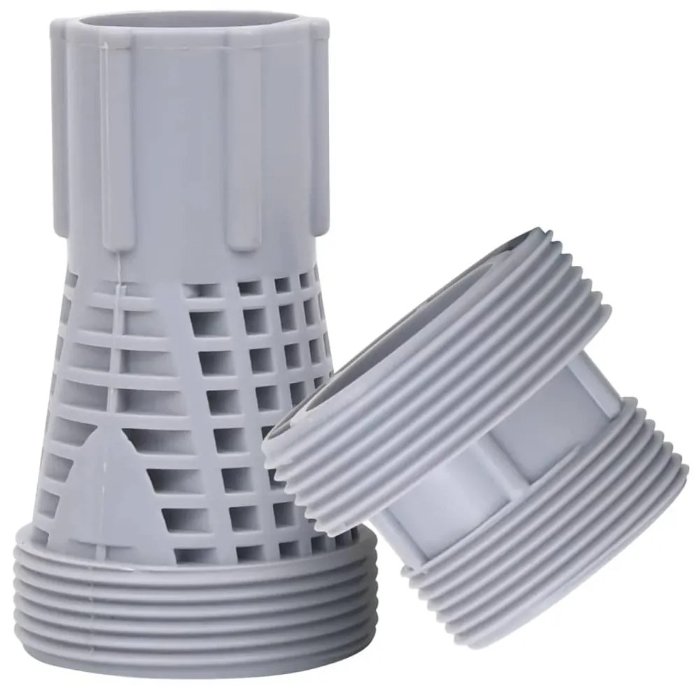 vidaXL Conectori pentru furtun de piscină, 2 piese, plastic