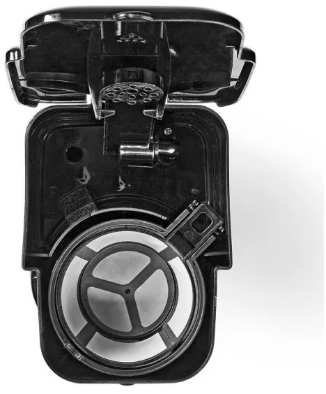 Cafetieră de o cană 0,4 l cu temporizator și cană de voiaj Nedis KACM300FBK