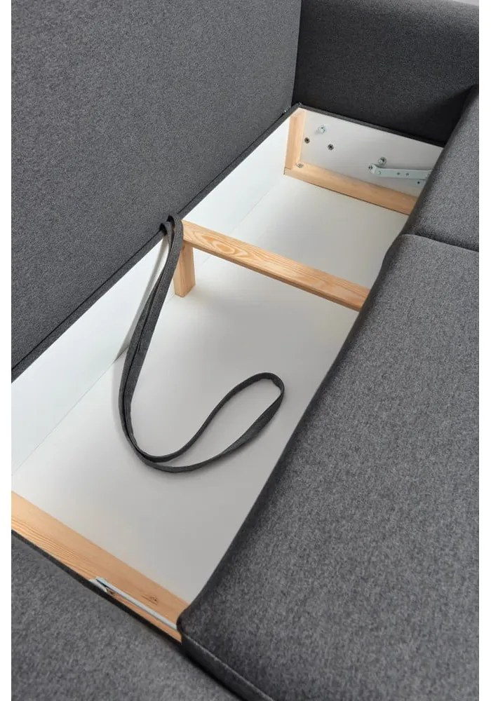 Colțar extensibil variabil gri închis Pop - Bonami Selection