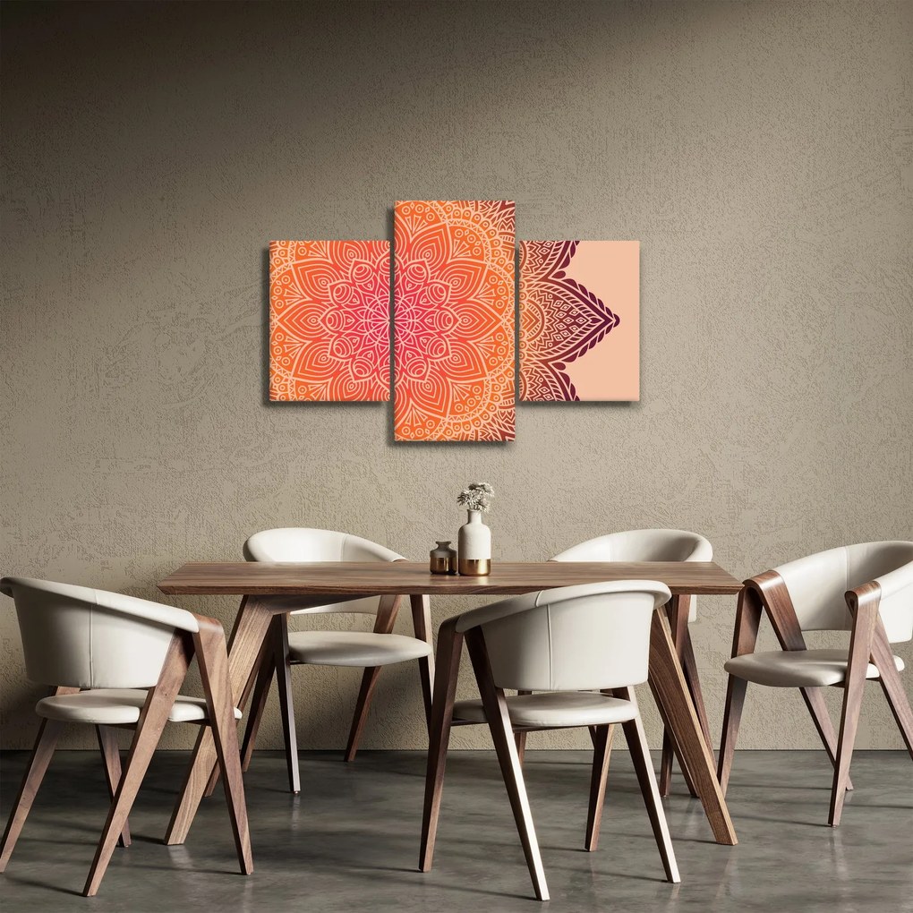Tablou - Mandala artă (90x60 cm)