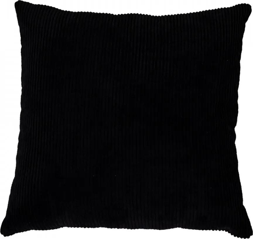 Perna decorativa neagra din textil 45x45 cm Blanca House Nordic