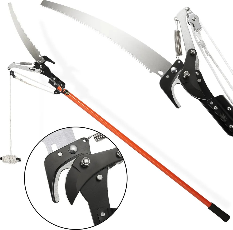 Fierăstrău telescopic cu foarfecă MOREL, 2,6m, portocaliu Gardebruk