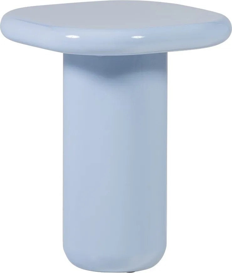 Măsuță auxiliară cu aspect lucios 50x50 cm Zava – WOOOD