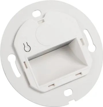 Kanlux 90827 - Corp de iluminat LED pentru scări MAGNIK LED/1,7W/230V CCT alb rotund