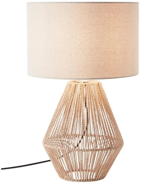 Lampă de masă Brilliant LARAINE 1xE27/42W/230V bej