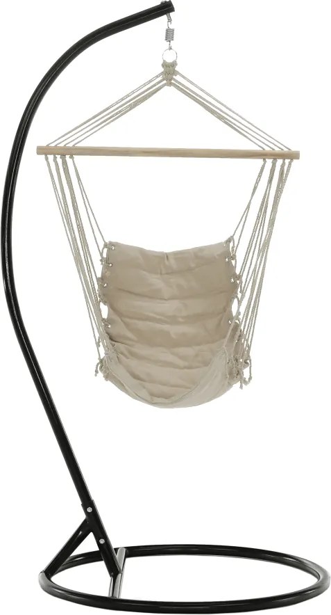 Scaun balansoar suspendabil, alb, PLATO NEW