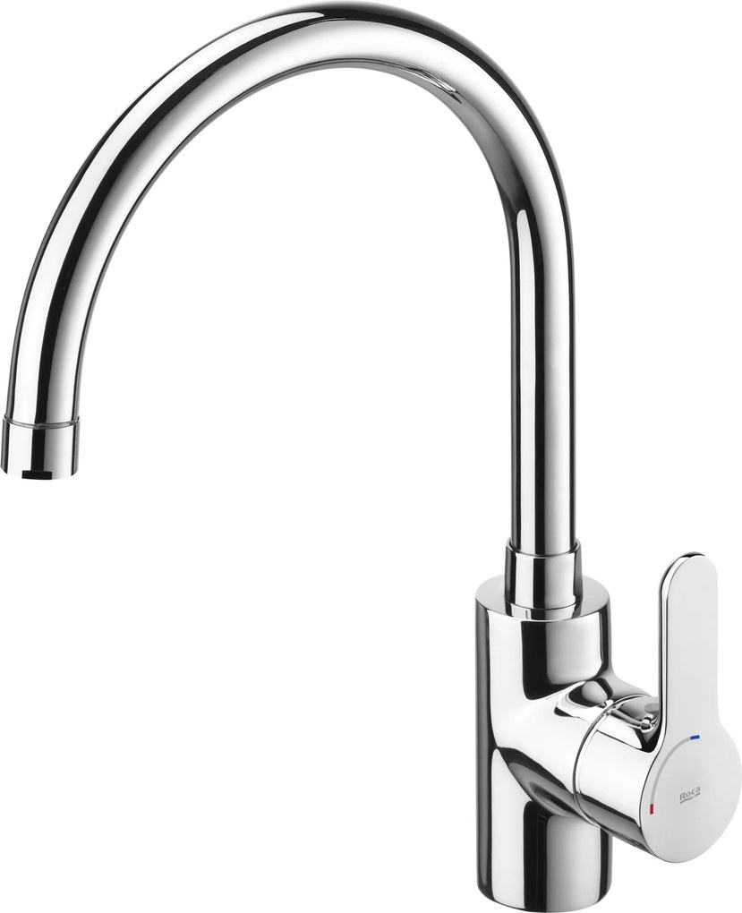 Roca L-20 baterie bucătărie pe picior crom A5A8409C00