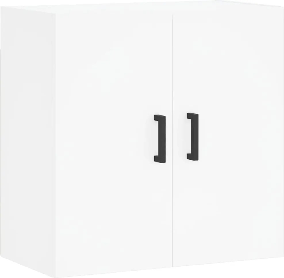vidaXL Dulap de perete, alb, 60x31x60 cm, lemn compozit
