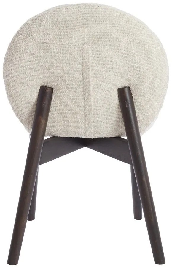 Set de scaune de sufragerie crem 2 buc. tapițat Sinosa – Light &amp; Living