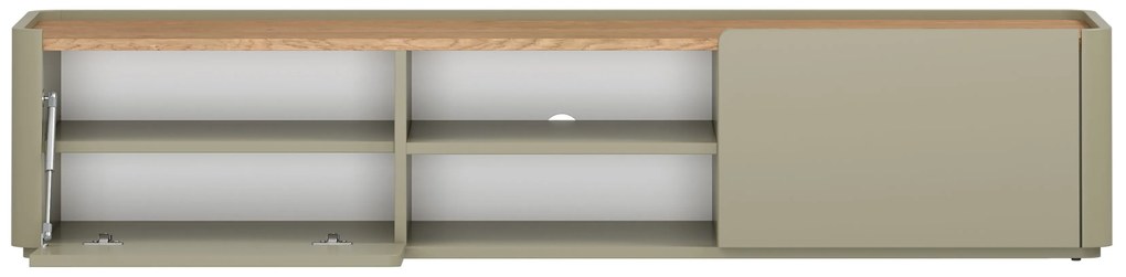 Comodă TV cu sertar Elivo 170 cm - eucalipt / stejar baltic dune