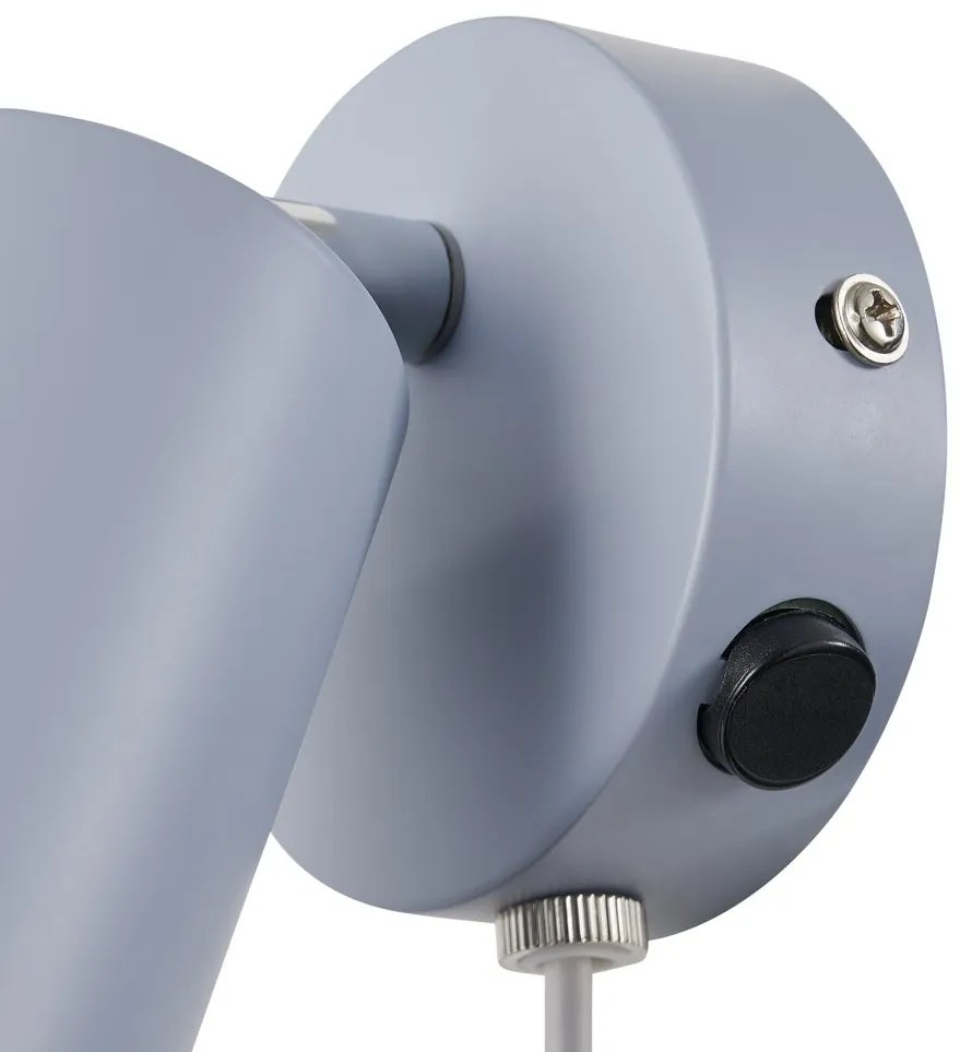 Aplica cu spot directionabil design nordic Explore blue