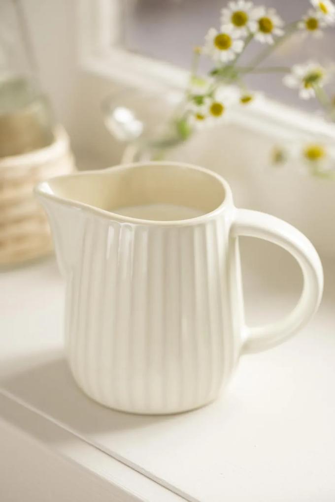IB Laursen Cana ceramica pentru smantana 200 ml MYNTE BUTTER CREAM