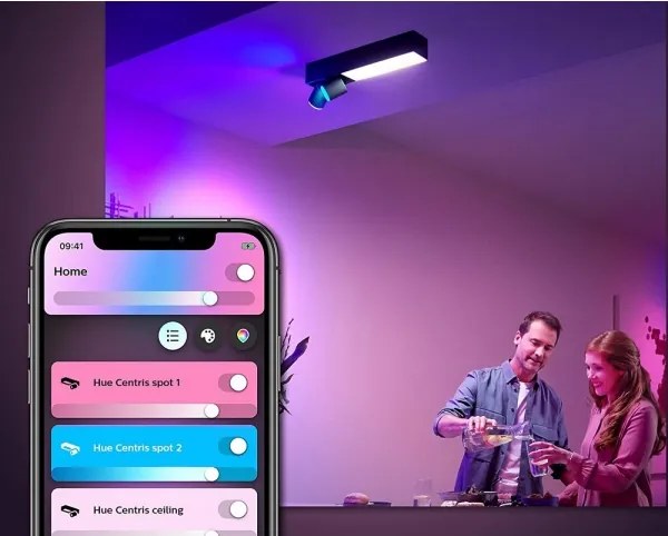 Philips Hue CENTRIS LED RGBW dimabil 11W/230V + 2x GU10 5,7W