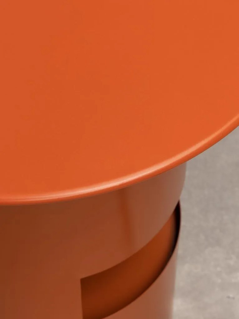 Masuta laterala, din metal, orange Shifumi