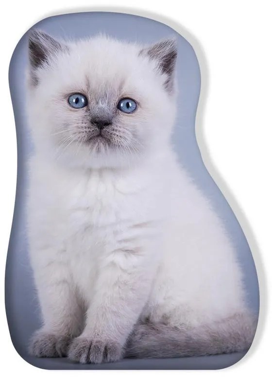 Pisică pernă decorativă, pernă de formă 33*36 cm