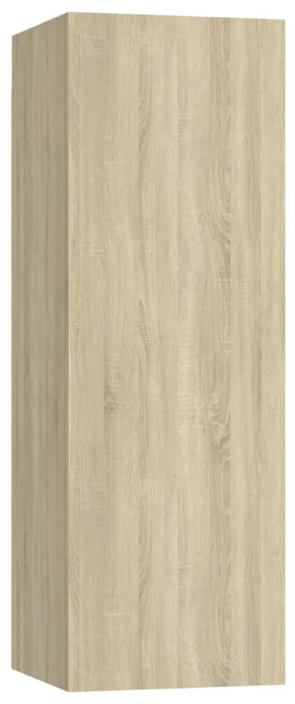 803350 vidaXL Comodă TV, stejar Sonoma, 30,5x30x90 cm, lemn prelucrat