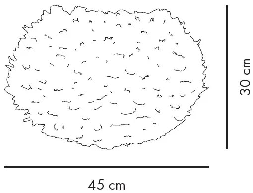 Abajur modern cu pene de gasca EOS mediu albastru deschis, 45cm 2024 VTC