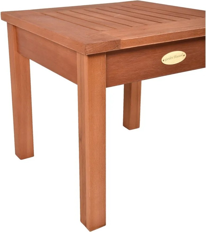 Măsuță de grădină din lemn Garden Pleasure Sonora, 40 x 40 cm