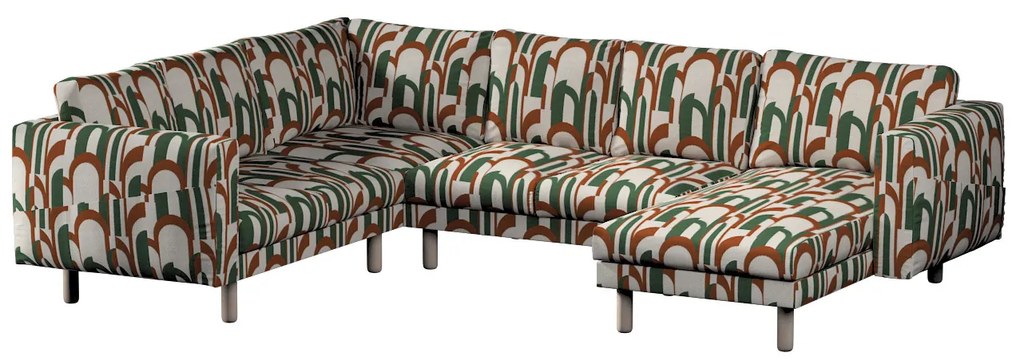 Husă pentru canapea de colț Norsborg cu 5 locuri și șezlong Norsborg