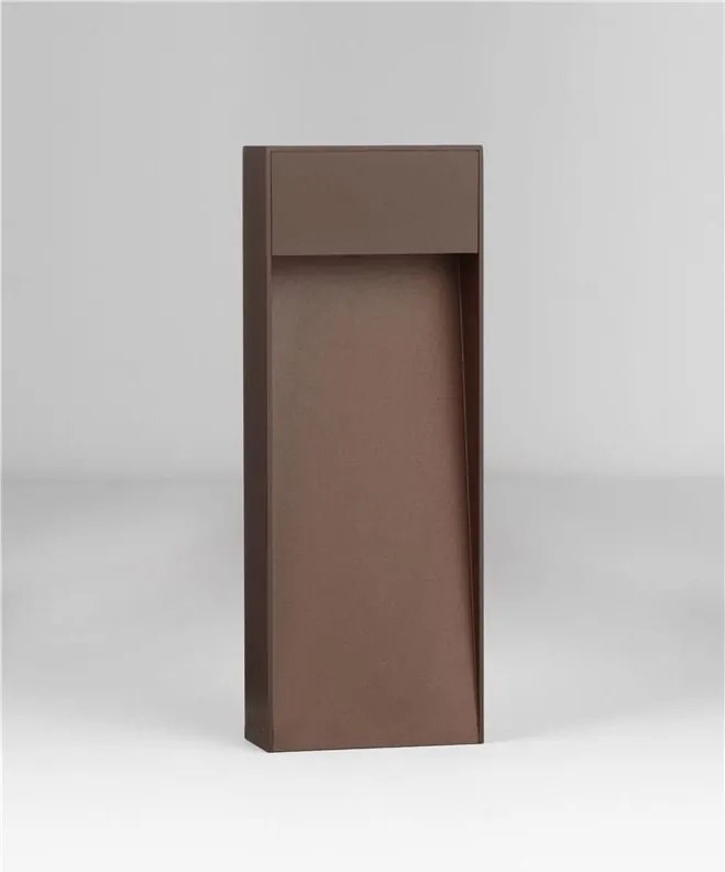 Stalp LED iluminat exterior IP65 MOLAT Corten H-35cm