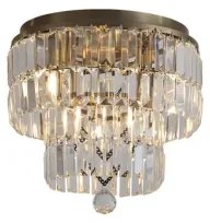 Searchlight 61321-4AB - Plafonieră EMPIRE 4xE14/60W/230V IP44