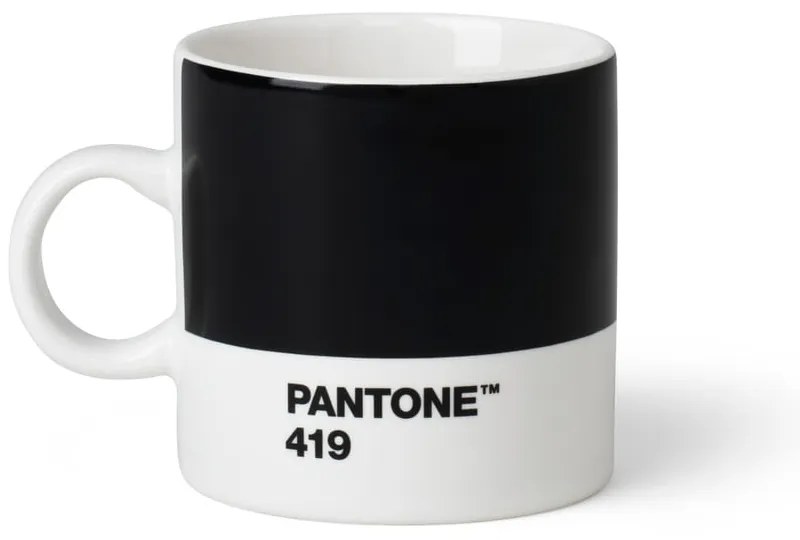 Cană din ceramică 120 ml Espresso Black 419 – Pantone