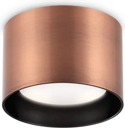 Ideal Lux - Spot LED SPIKE 1xGX53/9W/230V, Ø 10 cm, finisaj cupru