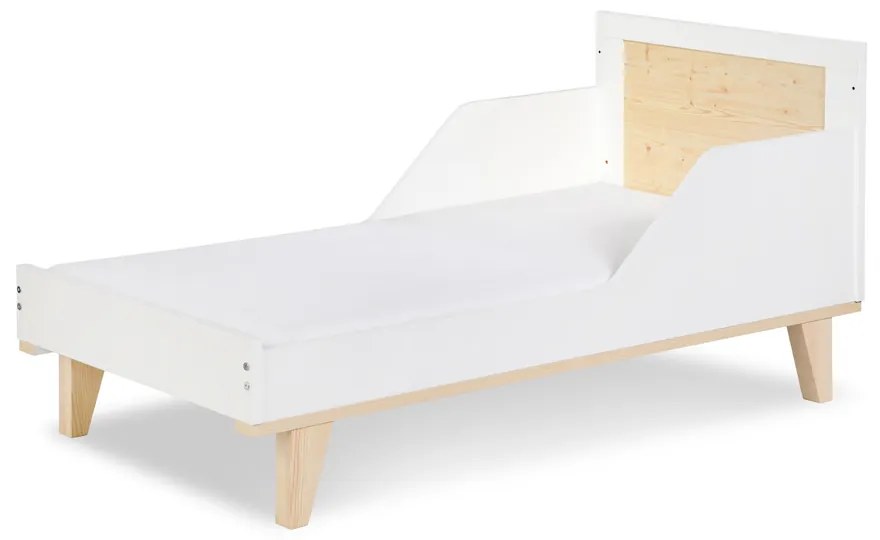 Patut alb pentru copii 2 in 1 LYDIA 70 x 140 cm