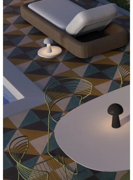 Redo 90439 - Lampă tactilă LED reglabilă KIRA, 4,7 W, 230 V, 2200 mAh, negru