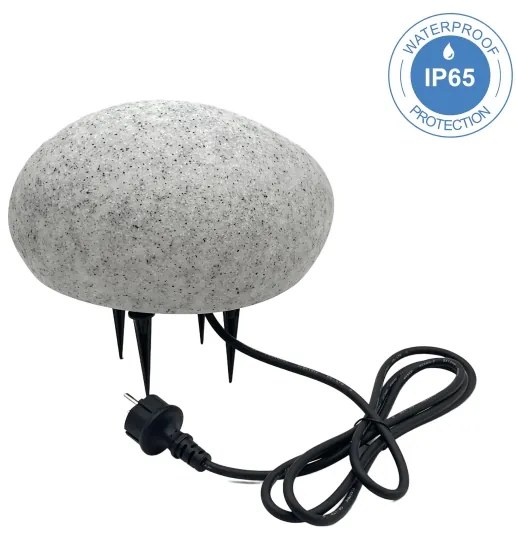 LUMISTONE Corp de iluminat exterior decorativ, 1xE27/15W/230V, IP65, Ø 26,5 cm