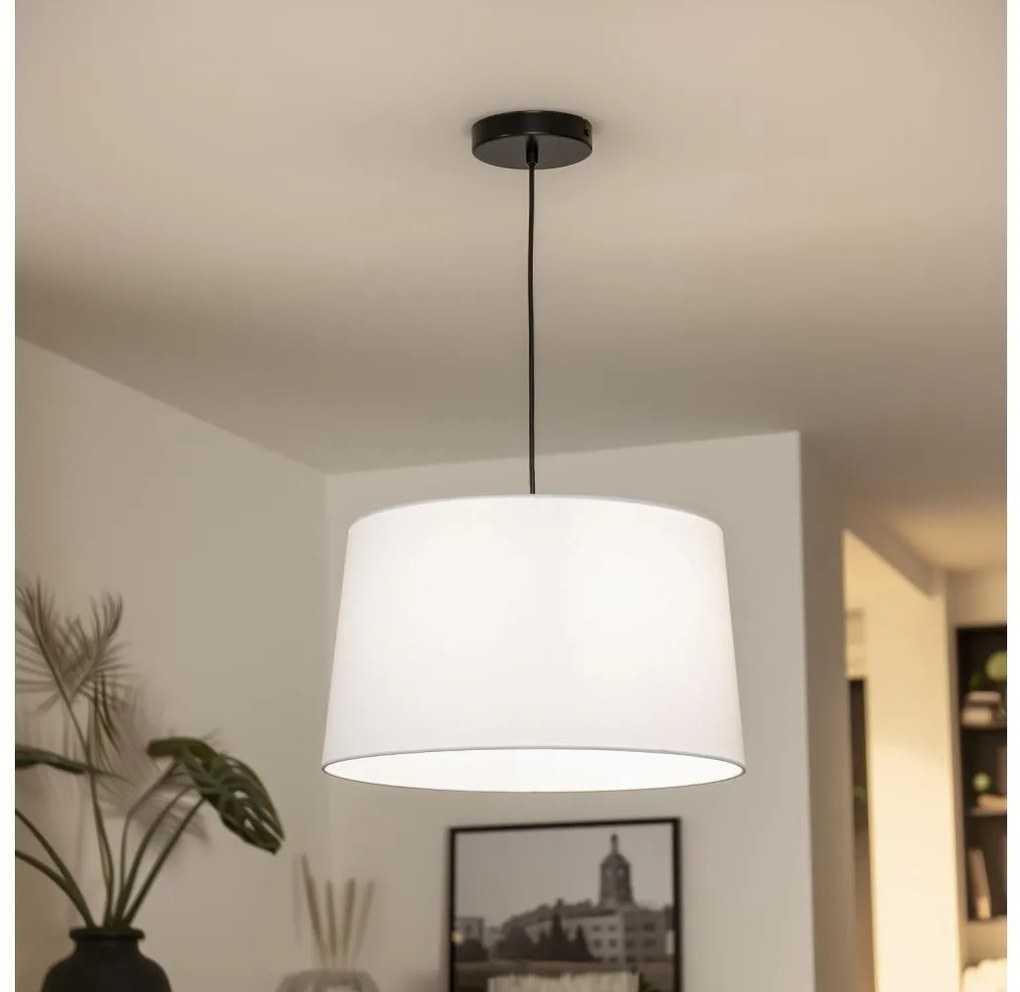 Brilagi - Lustră LED CERIA, pendul pe cablu, 1xE27/40W/230V, Ø 45 cm, albă