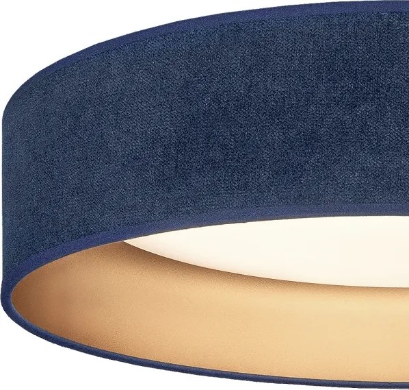 Brilagi-LED lampă dimabilă VELVET SM VARI, 36W/230V, 3000-6500K, diam. 55 cm, albastru/auriu +telecomandă
