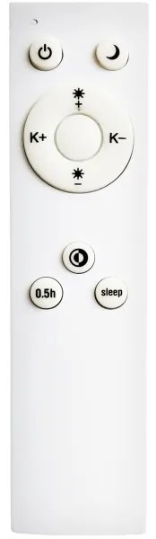 Lustră LED dimabilă pe cablu Top Light REVIT LED/36W/230V 3000-6500K alb + telecomandă