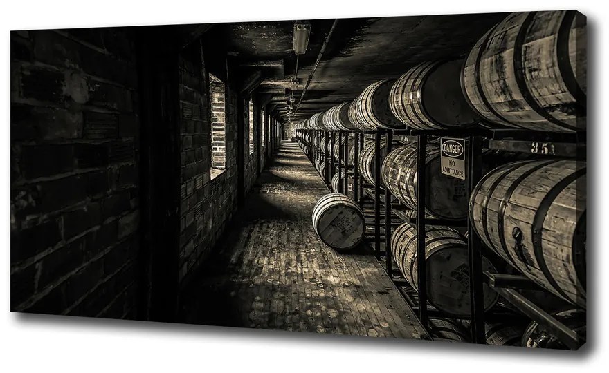 Print pe canvas Butoaie bourbon