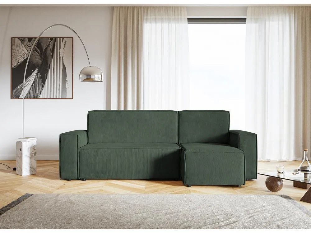 Colțar Copenhagen L (pădure verde + negru). 1098888