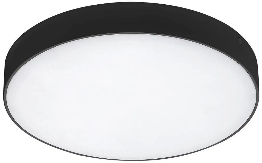 Plafoniera LED slim de exterior IP44 Tartu negru 30cm