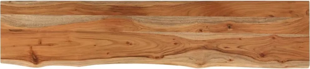 vidaXL Raft perete 90x20x2,5 cm dreptunghiular lemn acacia margine vie