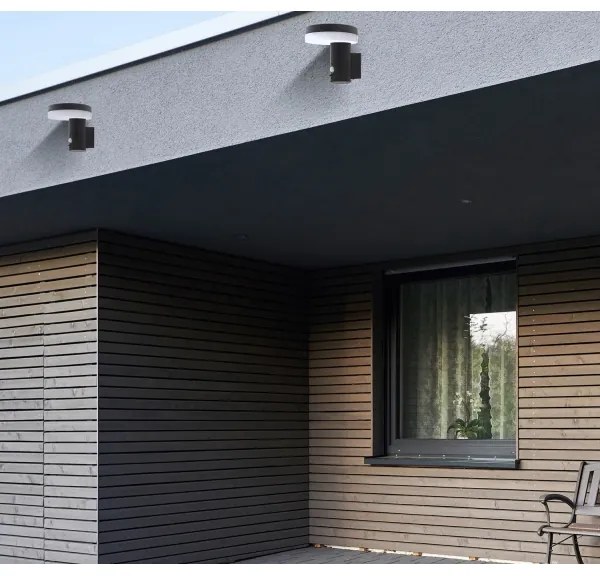 Aplică LED solară cu senzor SOLARIS3 LED/5,5W/3,7V 4000K IP44