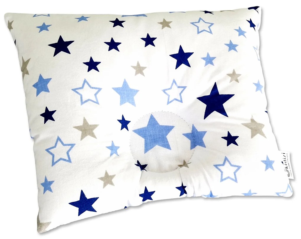 Perna bebelusi contra plagiocefaliei si pentru formarea corecta a capului Kidizi 30x25 cm Milky Way