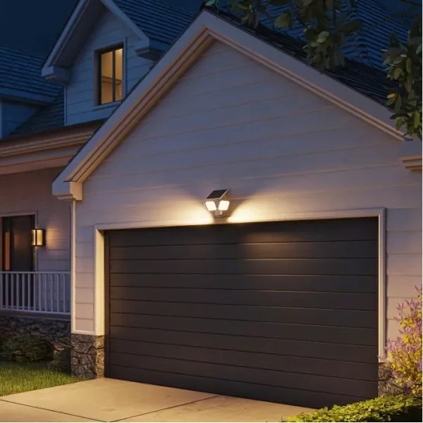 Philips - Aplica solară de perete LED cu senzor ZYREN LED/24,5W/3,7V 2600 mAh 3000K IP65