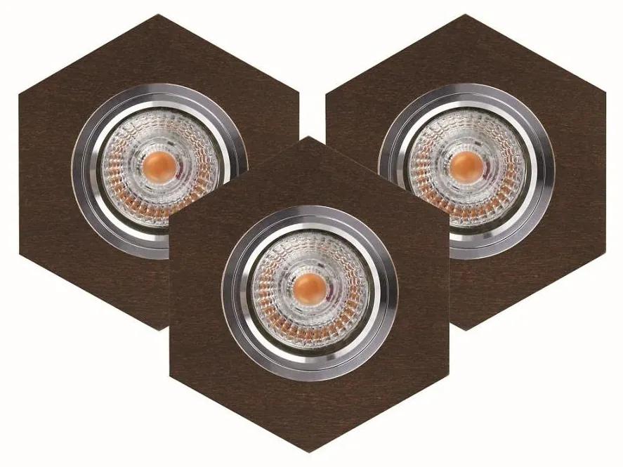 Spot-Light 2518376 - SET 3x Lampă încastrată LED VITAR 3xGU10/5W/230V