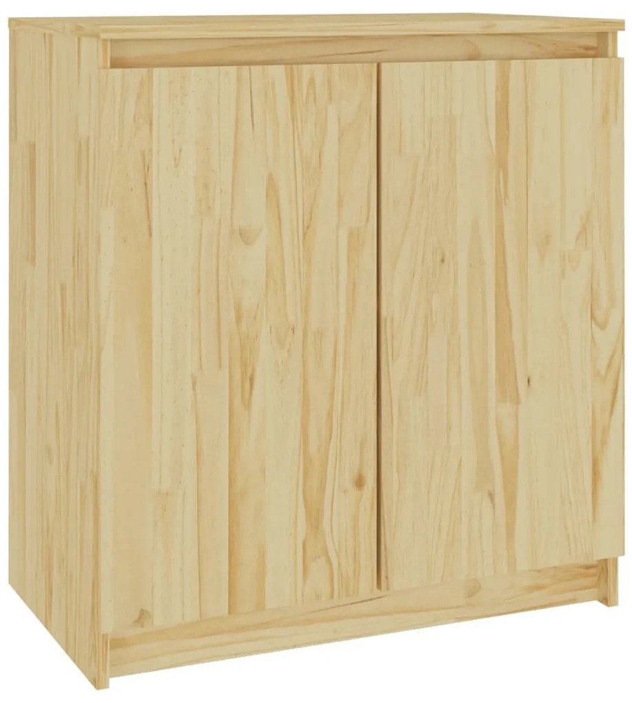 833097 vidaXL Dulap lateral, 60x36x65 cm, lemn masiv de pin